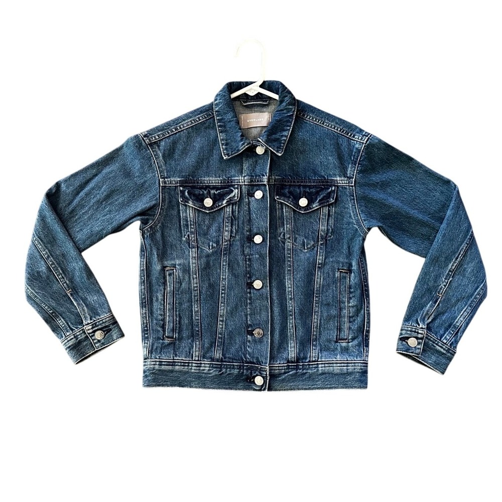 Everlane Medium Indigo Wash Denim‎ Jacket Women's XXS